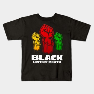 black lives matter spirit Kids T-Shirt